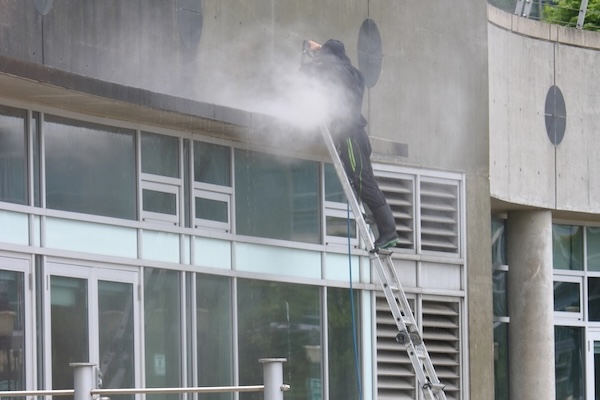 Pressure Washing Commercial Building Summerville SC